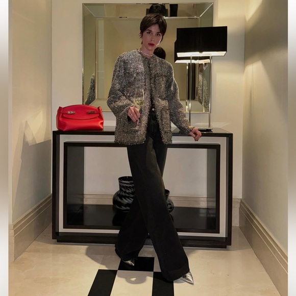 H&M TEXTURED JACKET - Picture 8 of 10